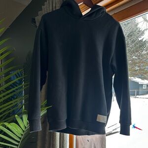 Vuori Black Restore Hoodie Sweatshirt